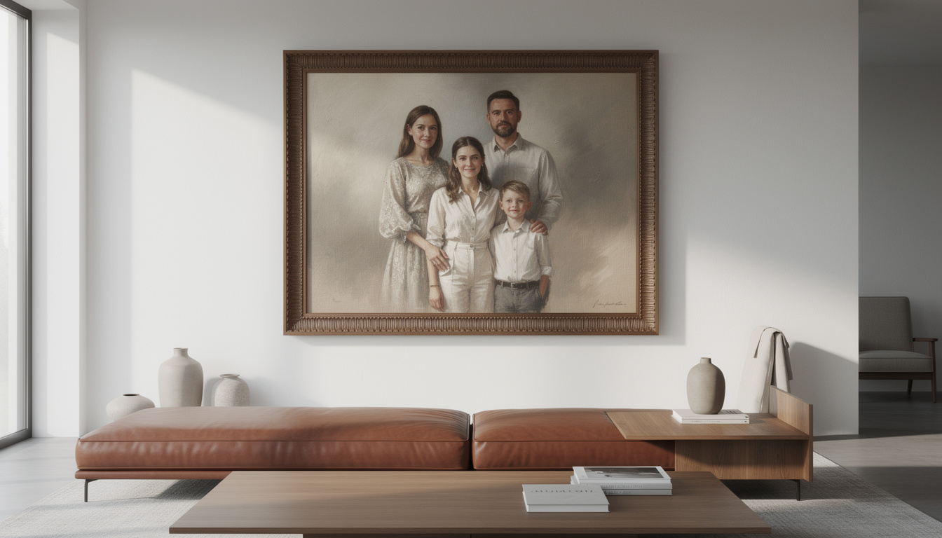 découvrez comment créer un portrait de famille unique et personnalisé, alliant élégance et émotion, sans tomber dans le kitsch. astuces et conseils pour une œuvre d'art authentique.