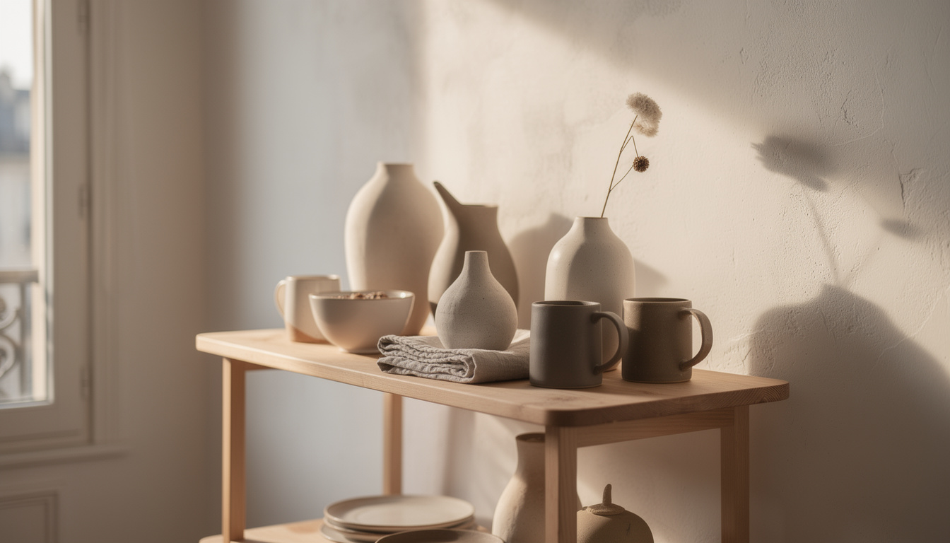 découvrez pourquoi la céramique artisanale séduit nos intérieurs et devient l'incontournable décoration de nos étagères, alliant authenticité, beauté et savoir-faire unique.