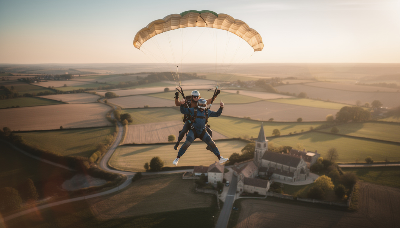 découvrez comment offrir un saut en parachute à une personne anxieuse, en prenant en compte ses peurs et en lui assurant une expérience sécurisante et inoubliable.