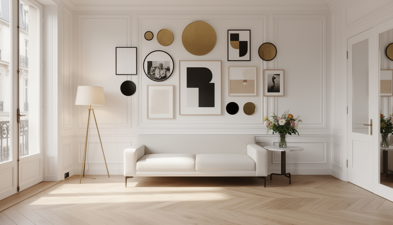 découvrez le guide complet de l'architecte pour concevoir une "gallery wall" harmonieuse, alliant esthétique et équilibre pour sublimer vos murs.