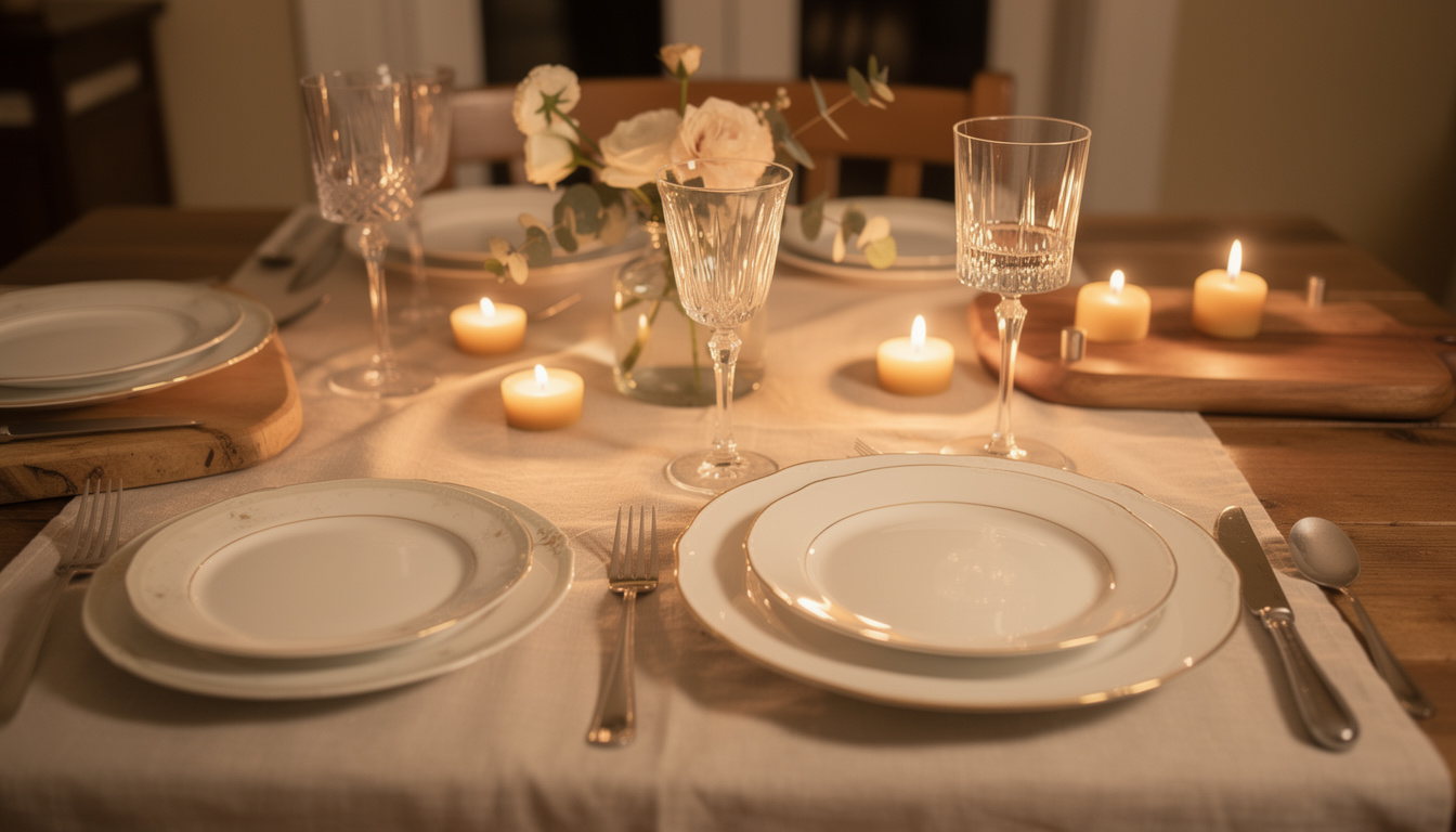 découvrez les accessoires incontournables pour créer une ambiance romantique parfaite lors d'un dîner aux chandelles à la maison. transformez votre table en un lieu chaleureux et élégant.