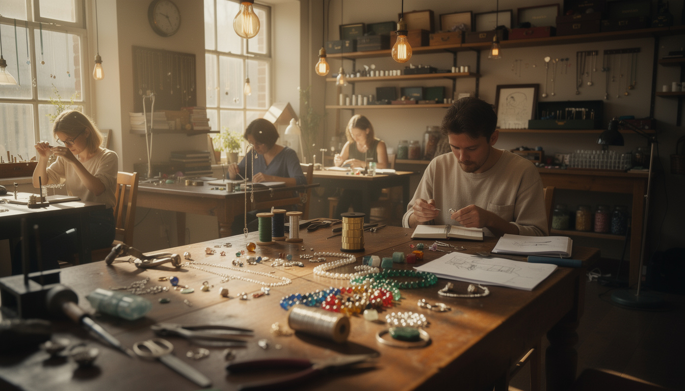 découvrez pourquoi les ateliers de création de bijoux sont la tendance du moment pour offrir des cadeaux uniques et personnalisés qui font sensation.
