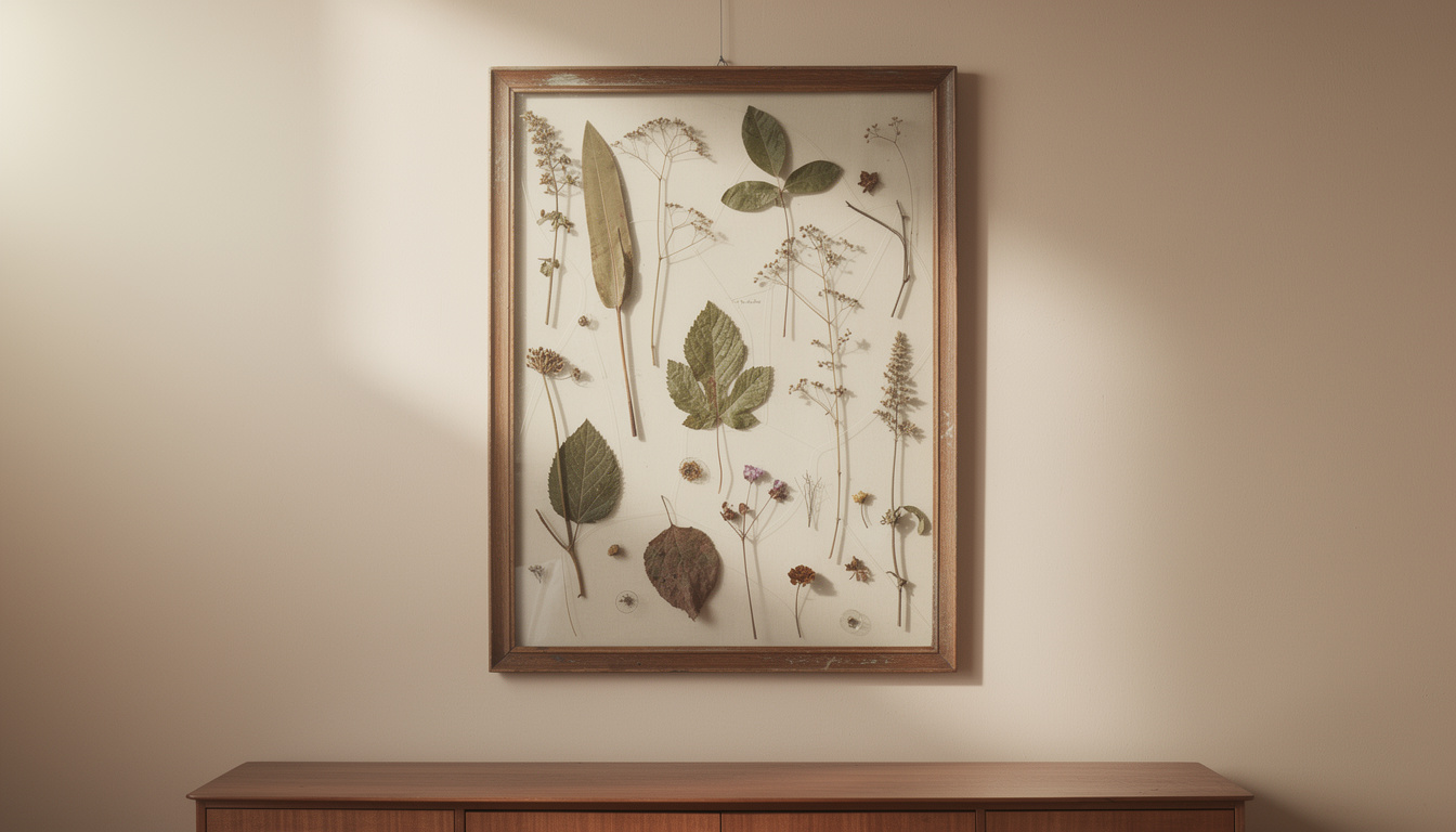découvrez comment créer un herbier mural sous verre avec une finition professionnelle grâce à notre guide étape par étape, alliant esthétique et savoir-faire.