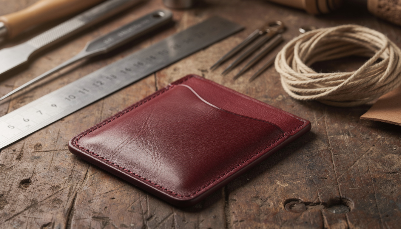 apprenez à fabriquer votre porte-carte en cuir facilement, sans utiliser de machine à coudre. un tutoriel diy simple et accessible pour personnaliser vos accessoires en cuir.