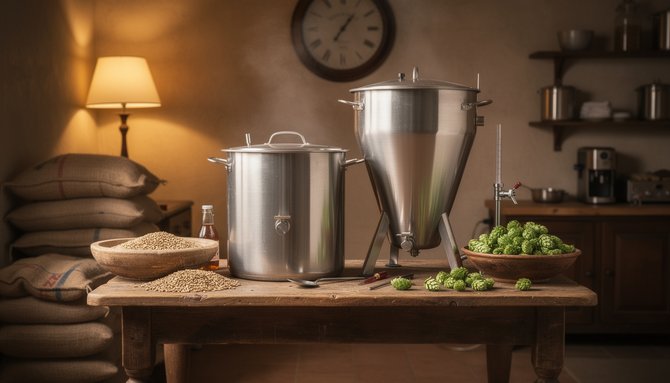 découvrez comment monter facilement votre propre kit de brassage de bière maison. guide complet et conseils pour brasser votre bière artisanale chez vous.