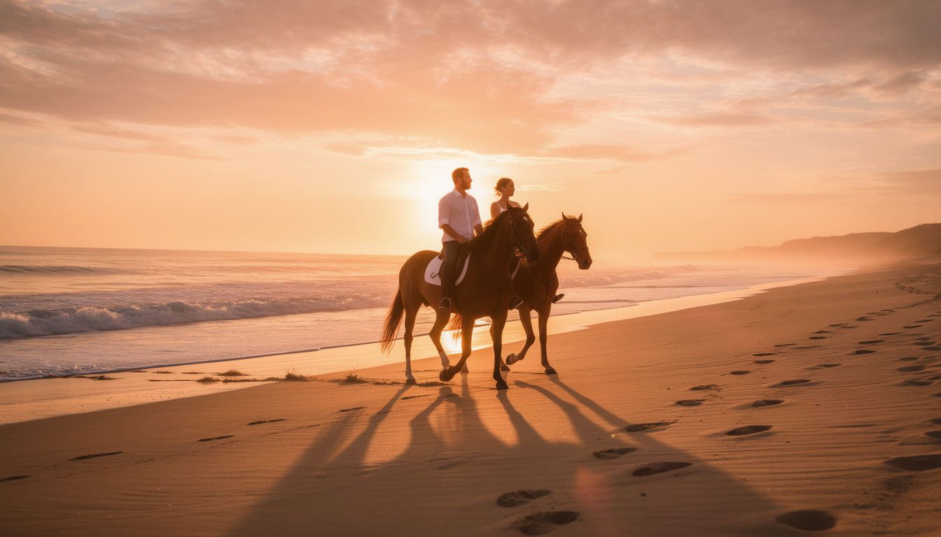 découvrez pourquoi les balades à cheval sur la plage sont l'expérience romantique par excellence, alliant nature, liberté et moments inoubliables à deux.