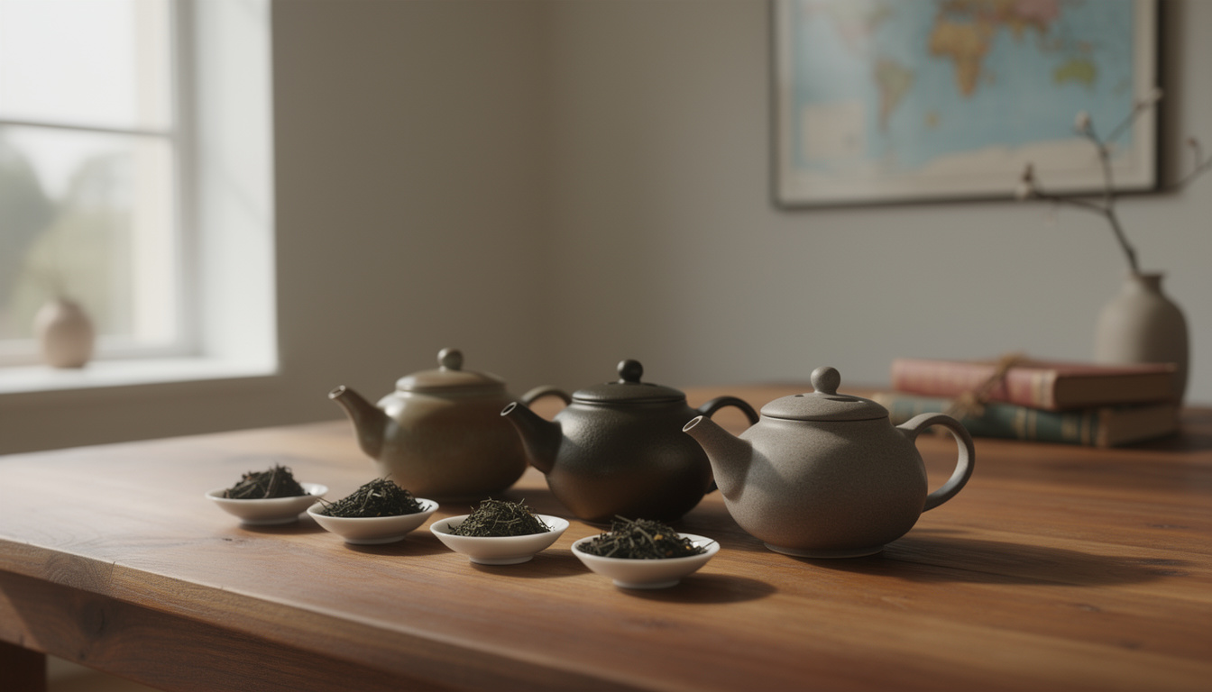 découvrez ma sélection exclusive de thés d'exception et leurs accessoires de cérémonie pour une expérience de dégustation raffinée et authentique.