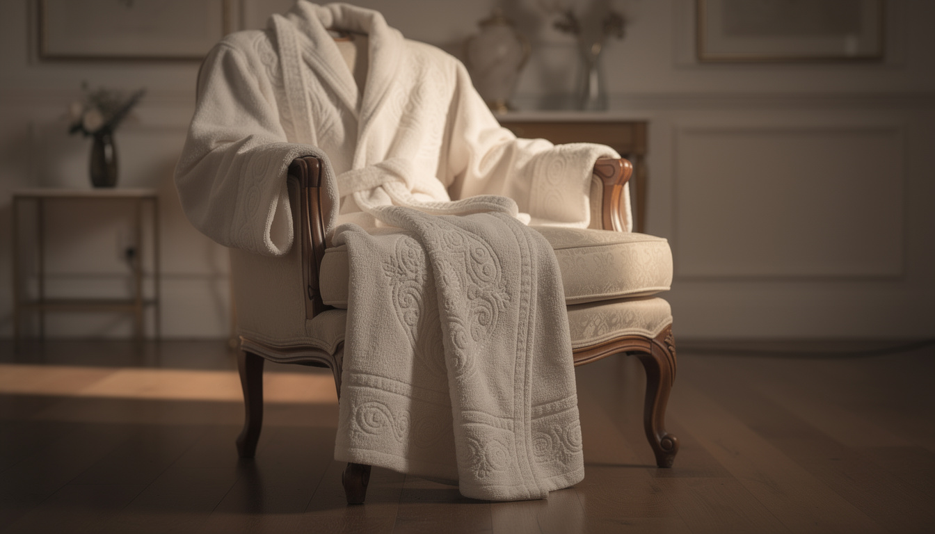 découvrez nos conseils pour choisir un peignoir de luxe brodé unique, alliant élégance et originalité, sans ressembler aux classiques clichés d'hôtel.